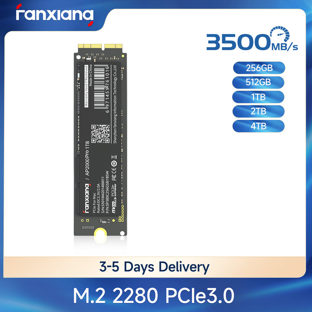 Fanxiang AP2000Pro PCIe3*4 NVMe SSD For Mac