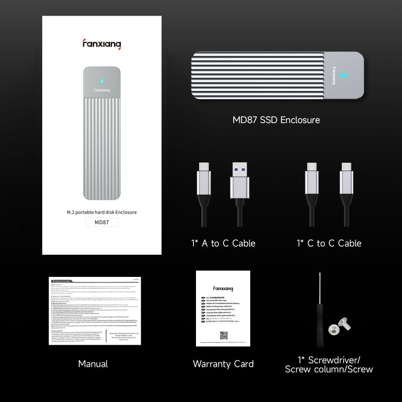 Fanxiang SSD enclosure