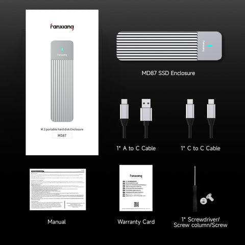 Fanxiang SSD enclosure