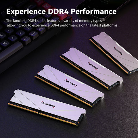 fanxiang DDR4 RAM 16GB (2x8GB) 3200MT/s Desktop Computer Memory,XMP 2.0 Overclockable Memory Module for AMD & Intel Platforms - for Gaming, Streaming, and Professional Work