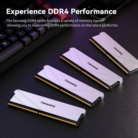 Fanxiang 16GB DDR4 3200MT/s Desktop RAM Kit (2×8GB), XMP 2.0 Memory for Intel & AMD