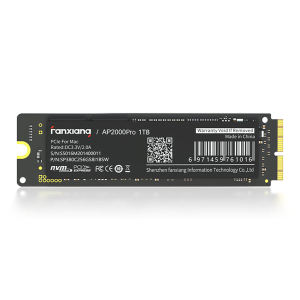 fanxiang Mac専用 SSD 512GB　AP2000Pro 24eeb5a8a653c51193b1dd000a6dc7