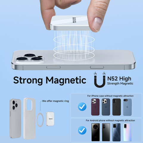 fanxiang 1TB Magnetic External SSD,2000MB/s Type-C USB 3.2 Gen 2x2 Portable SSD,Ultra-Slim External Hard Drive,4K ProRes Recording & Store,External Solid State Drive for iPhone15/16/Android/PC/Mac -PS2005