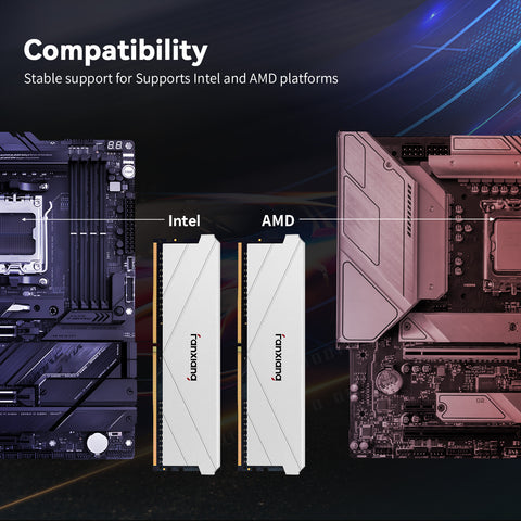 Fanxiang 16GB DDR4 3200MT/s Desktop RAM Kit (2×8GB), XMP 2.0 Memory for Intel & AMD