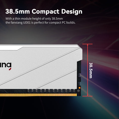 fanxiang DDR4 RAM 16GB (2x8GB) 3200MT/s Desktop Computer Memory,XMP 2.0 Overclockable Memory Module for AMD & Intel Platforms - for Gaming, Streaming, and Professional Work