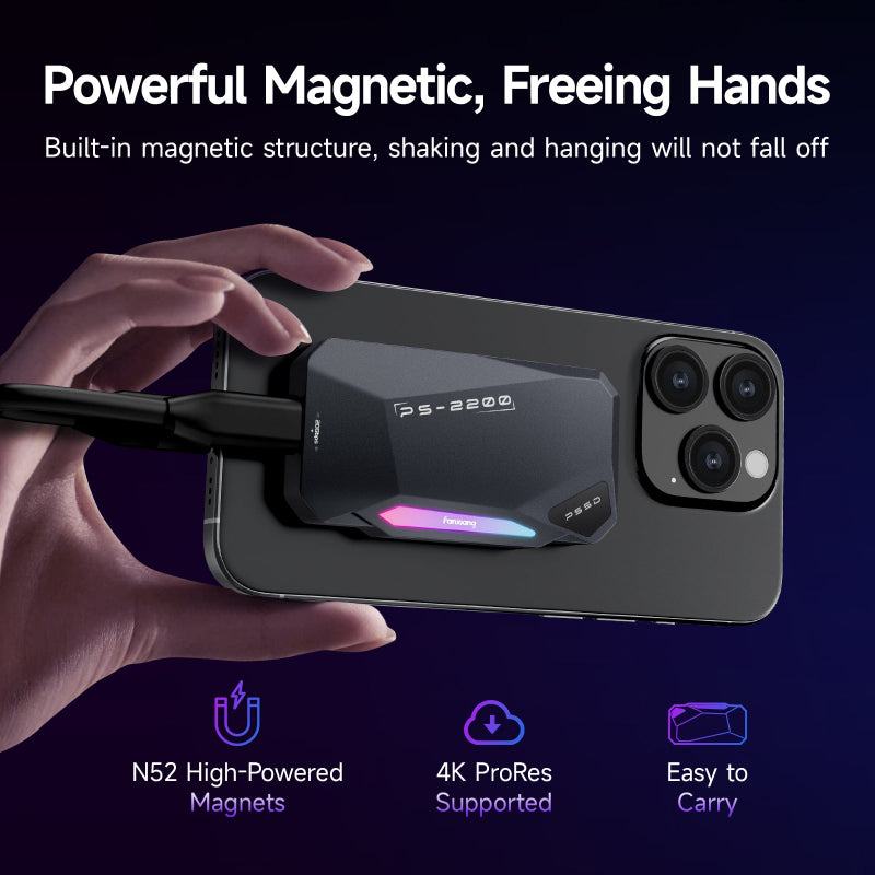 magnetic portable SSD