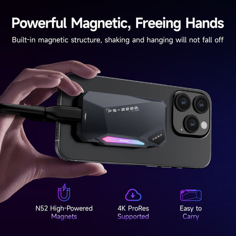 magnetic portable SSD