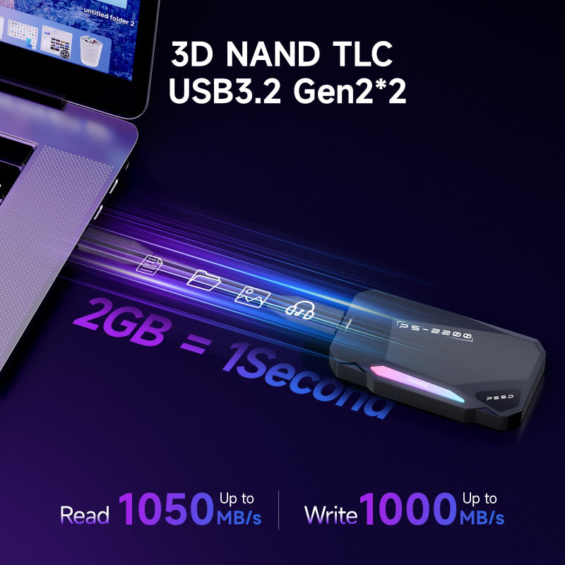 magnetic portable SSD