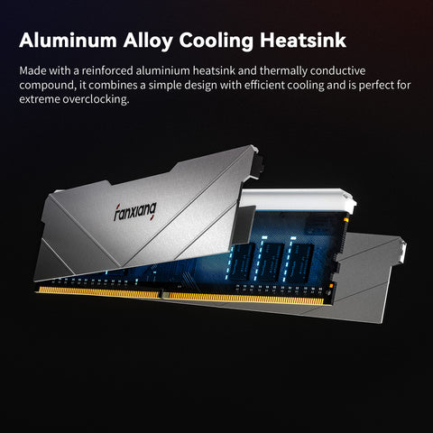 fanxiang DDR4 RAM 16GB (2x8GB) 3200MT/s Desktop Computer Memory,XMP 2.0 Overclockable Memory Module for AMD & Intel Platforms - for Gaming, Streaming, and Professional Work