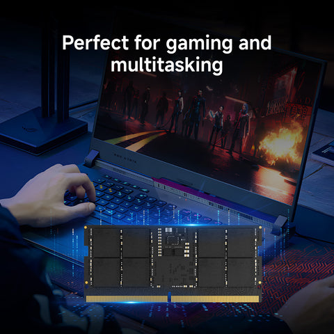 fanxiang SODIMM DDR5 4800MHz RAM 64GB Kit (2 x 32GB),CL40 1.1V SODIMM 262 Pin Laptop Memory Module Ram,Memory for Enhanced Gaming Performance and Smooth Multitasking