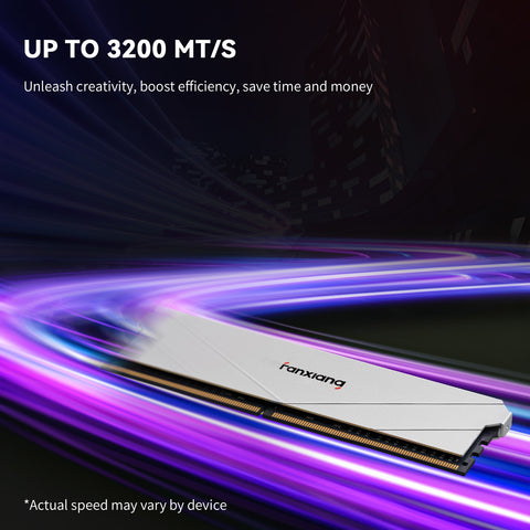 Fanxiang 16GB DDR4 3200MT/s Desktop RAM Kit (2×8GB), XMP 2.0 Memory for Intel & AMD