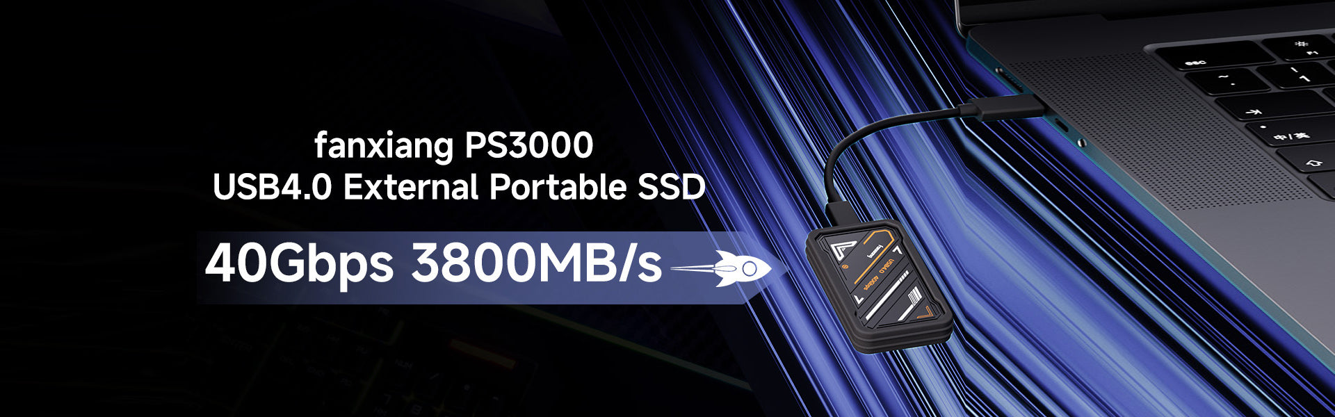 FanXiang External SSD 1TB USB 4.0 PS3000