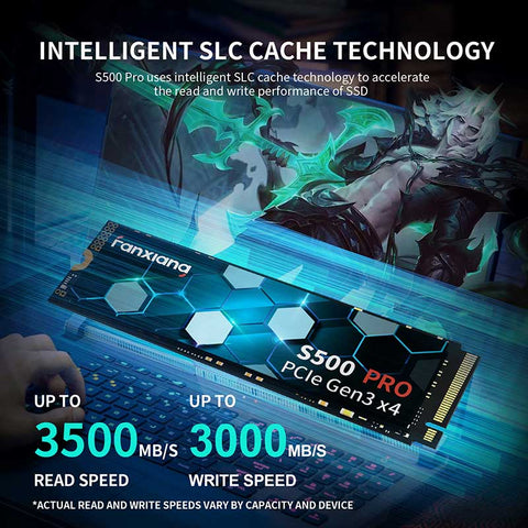 FanXiang S500 Pro PCIe 3.0 NVMe M.2 Internal SSD