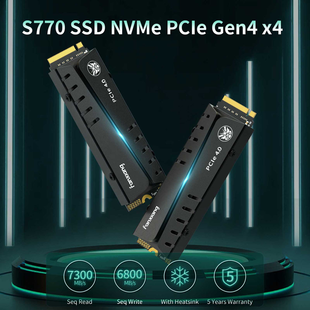 FanXiang S770 PCIe 4.0 NVMe M.2 Internal SSD