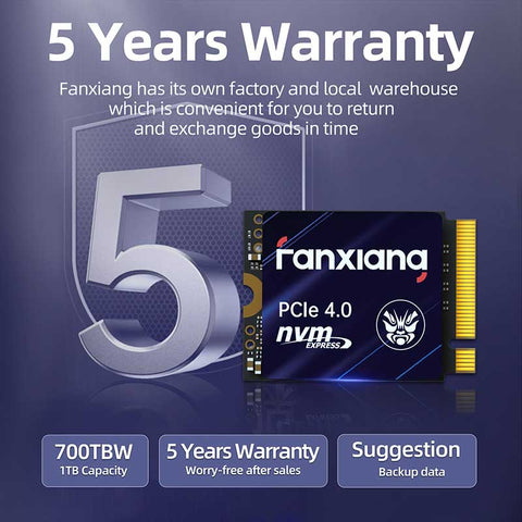 FanXiang S700 PCIe 4.0 NVMe M.2 Internal SSD