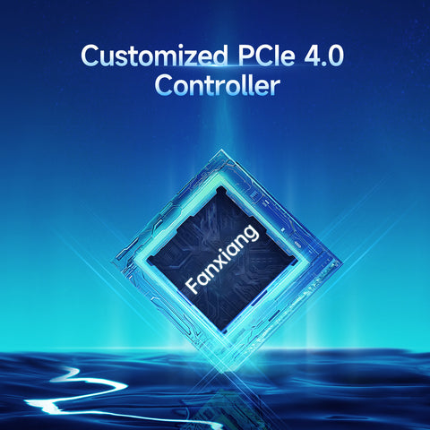 Fanxiang 1TB NVMe SSD PCIe Gen4 M.2 Internal Gaming SSD for PS5, Up to 4800 MB/s, 3D NAND SLC Cache Solid State Drive Upgrade Storage for PC/Laptops S690Q