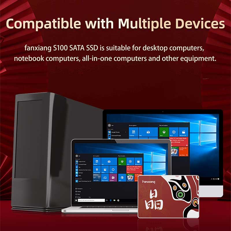 FangXiang S100 SATA III Internal SSD 512gb